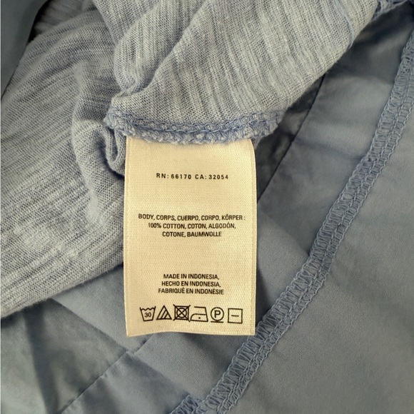 Akemi+Kin Light Blue Ruffled Top - Picture 5 of 5